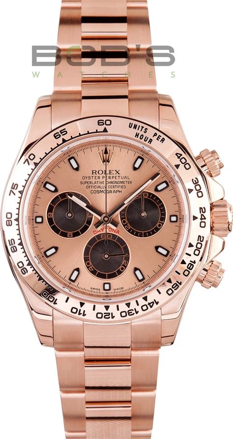 rolex pink gold daytona|Rolex rose gold for sale.